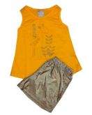 Conjunto Girafa Dourada